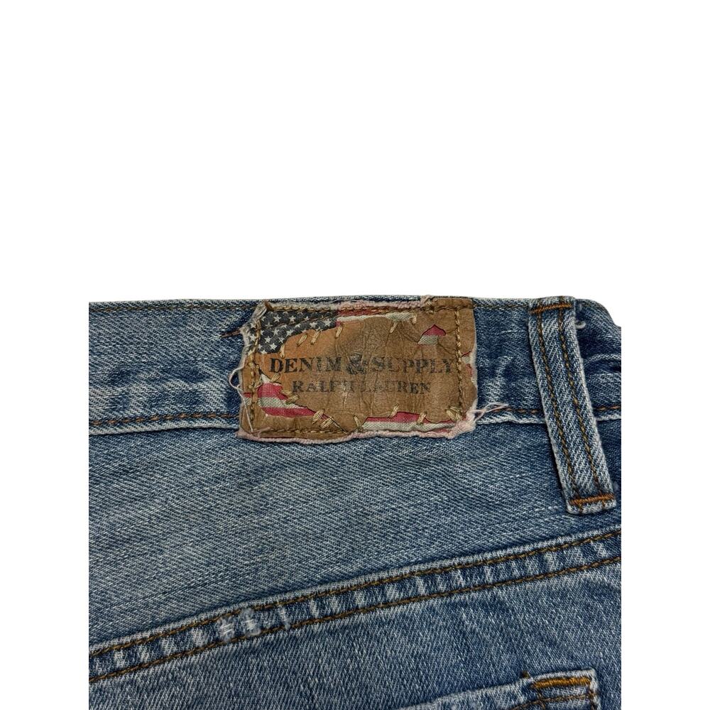 Ralph Lauren Denim & Supply Patchwork Vintage Cut Off Shorts Boho Festival 27